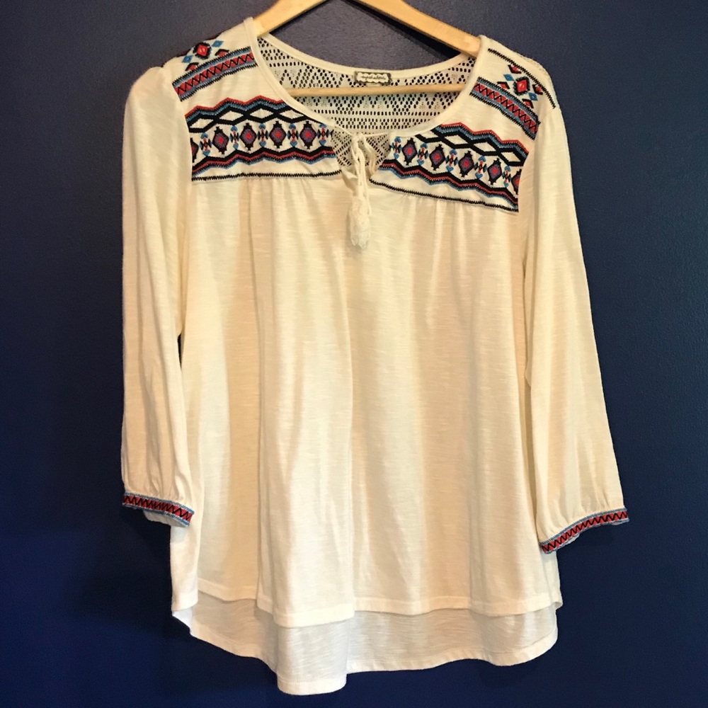 Gypsy Blouse with Beautiful Details